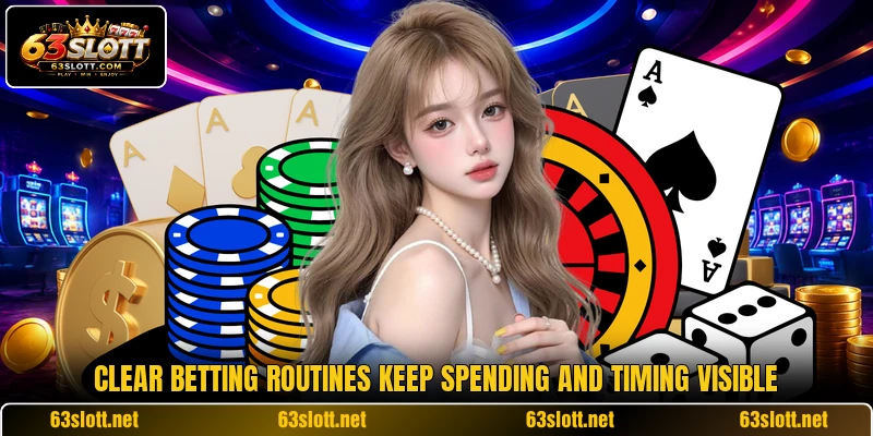 Clear betting routines keep spending and timing visible