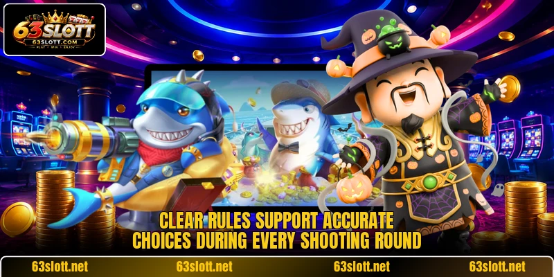 Clear rules support accurate choices during every shooting round