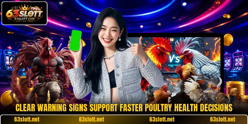 Clear warning signs support faster poultry health decisions Clear warning signs support faster poultry health decisions