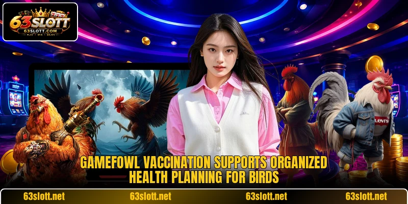 Gamefowl Vaccination supports organized health planning for birds