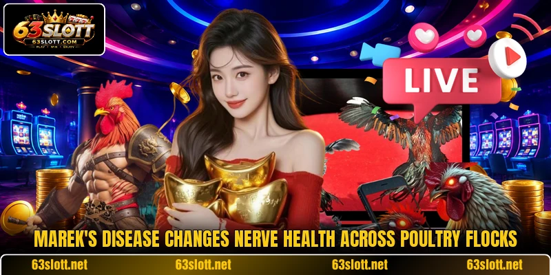 Marek's Disease changes nerve health across poultry flocks Marek's Disease changes nerve health across poultry flocks