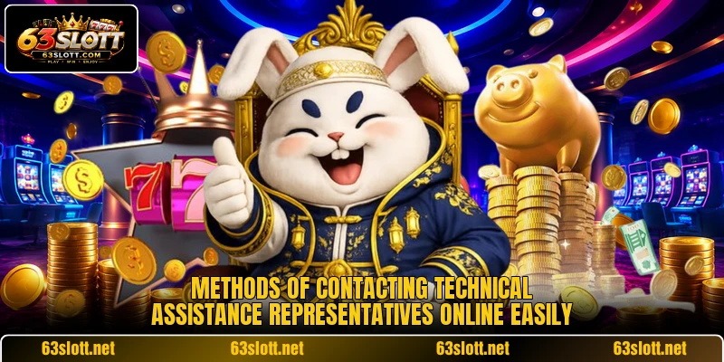 Methods of contacting technical assistance representatives online easily