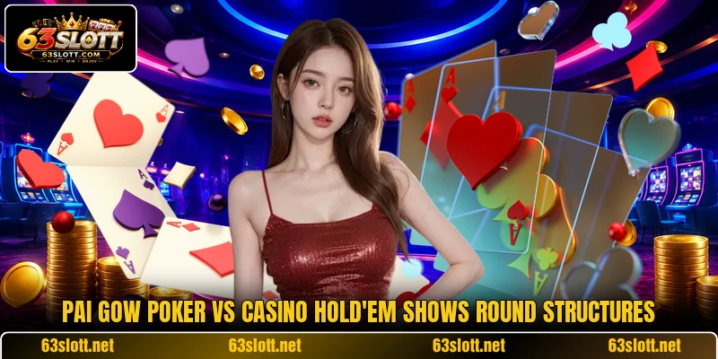 Pai gow poker vs casino hold'em shows round structures