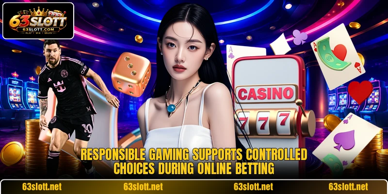 Responsible gaming supports controlled choices during online betting