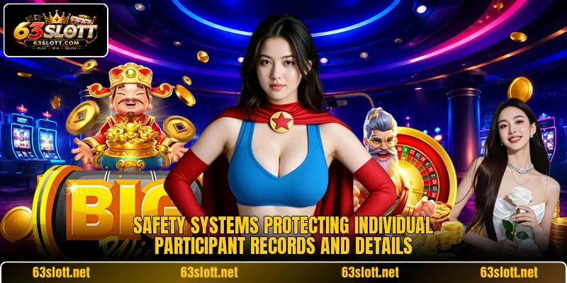 Safety systems protecting individual participant records and details